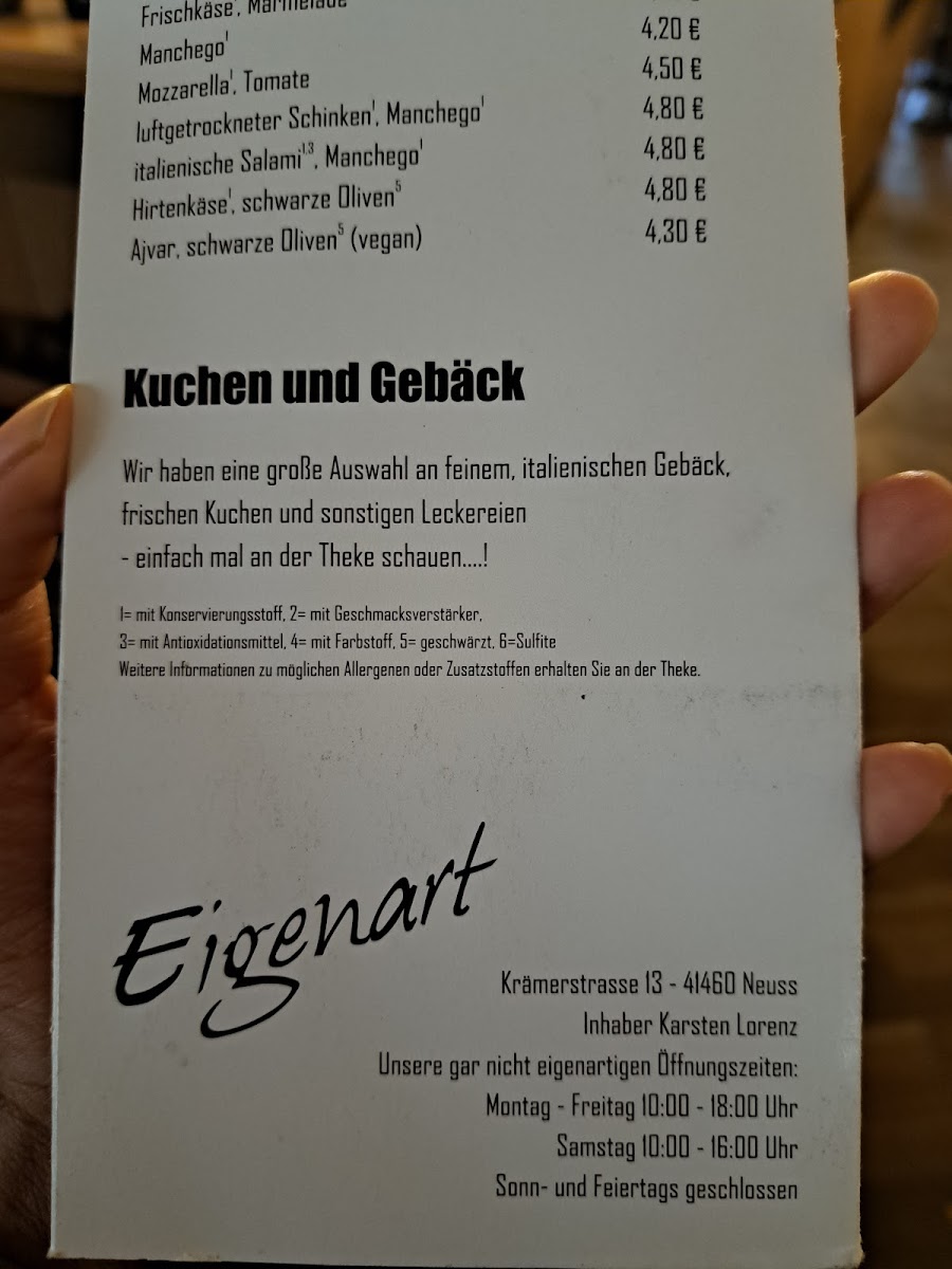 Eigenart Photo Menu 5
