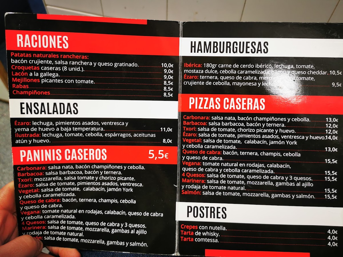 Restaurante Ézaro Photo Menu 1