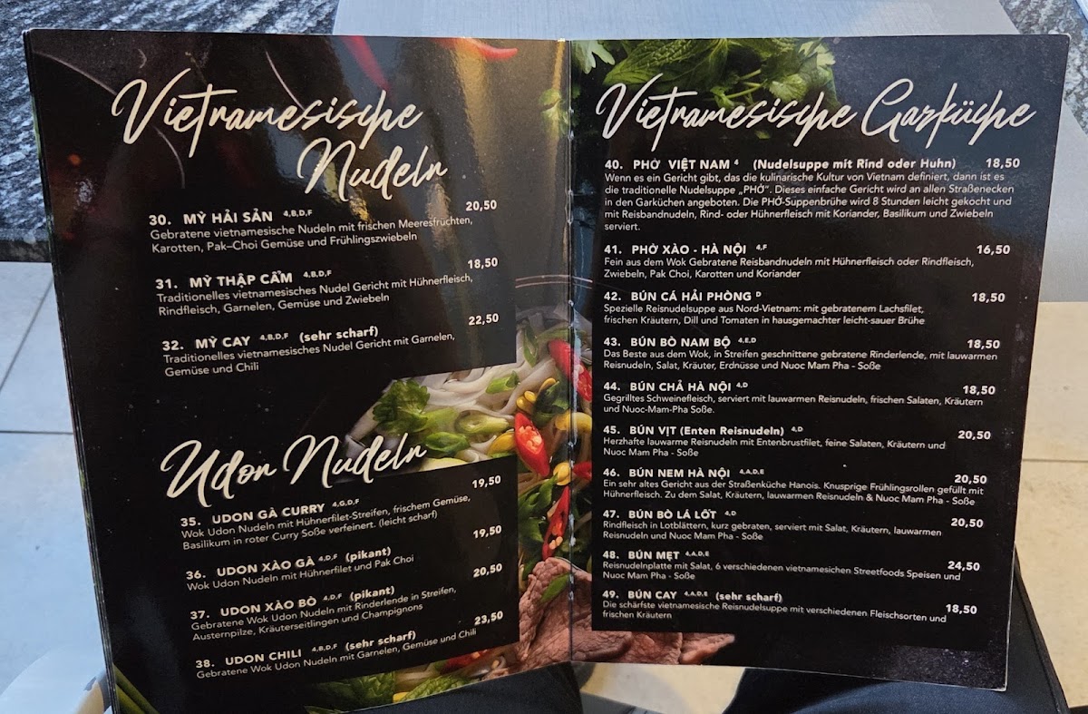 T. Tang Vietnamese Fusion Kitchen Photo Menu 2