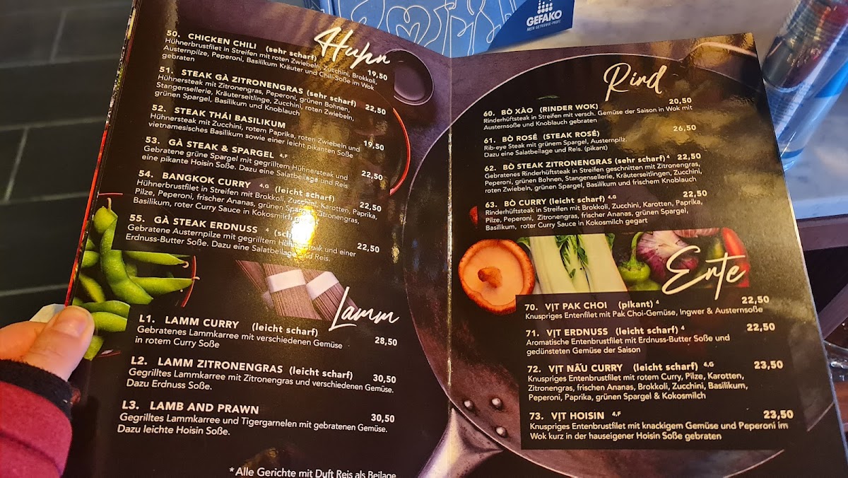 T. Tang Vietnamese Fusion Kitchen Photo Menu 5