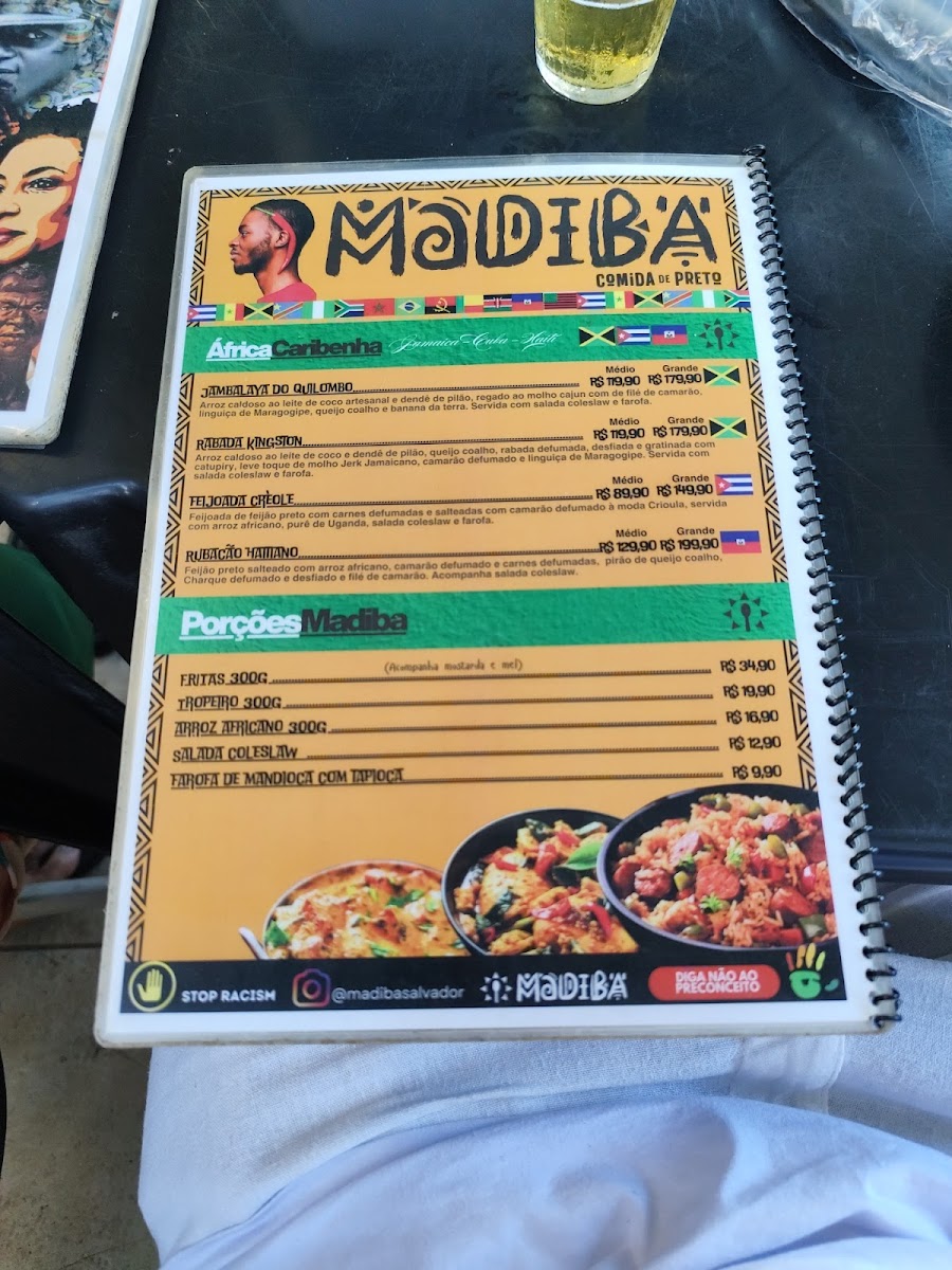 Restaurante Madiba - Comida de Preto Photo Menu 3