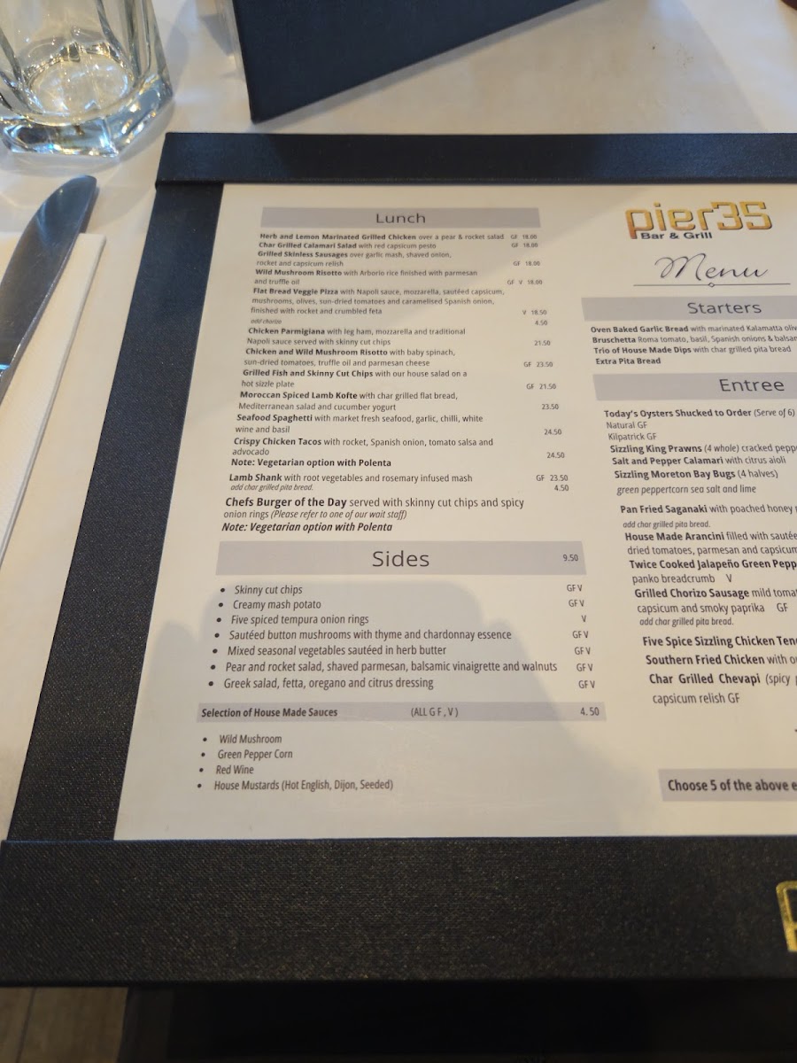 Pier 35 Bar & Grill Photo Menu 3