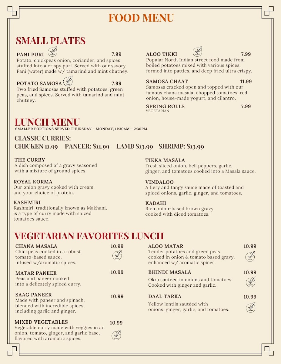 Parivaar Pub Photo Menu 2