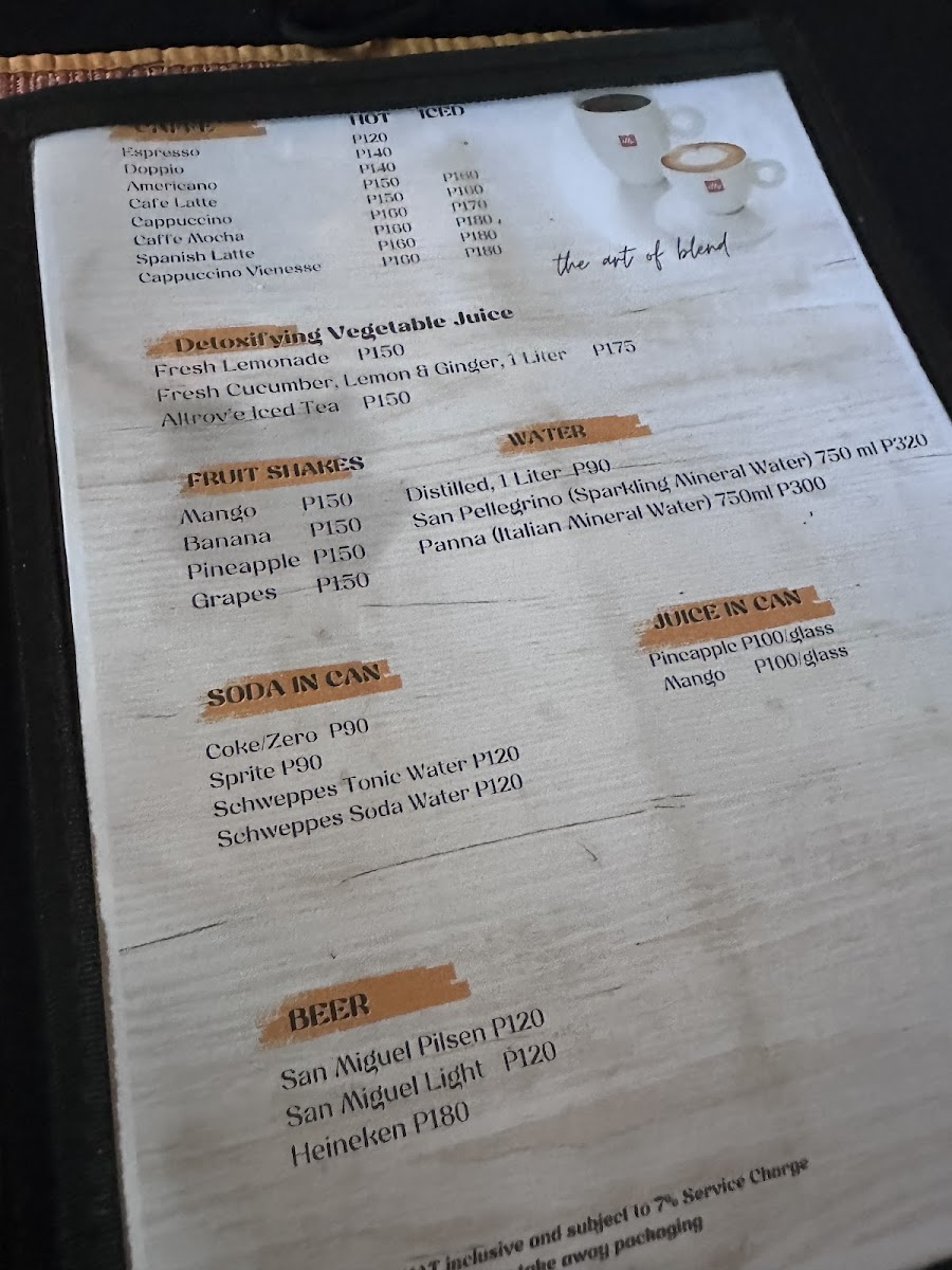 Trattoria Altrove Moalboal Photo Menu 7