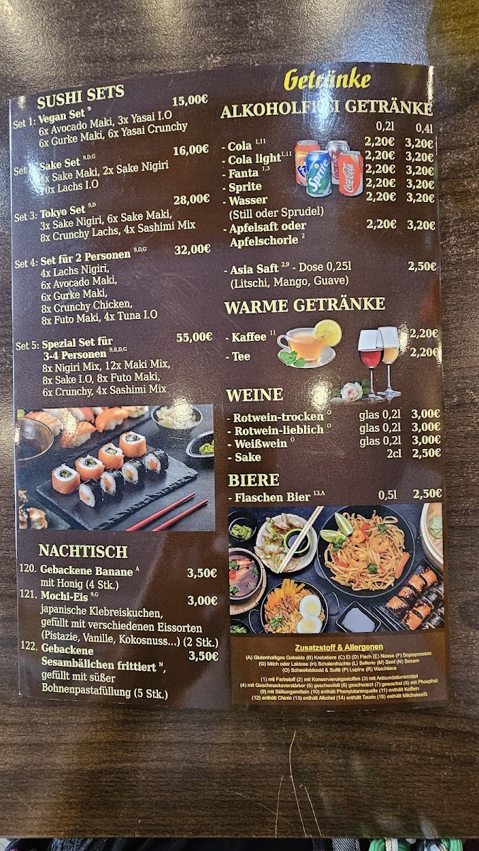 Asia Cuisine Sushi & Döner Photo Menu 1