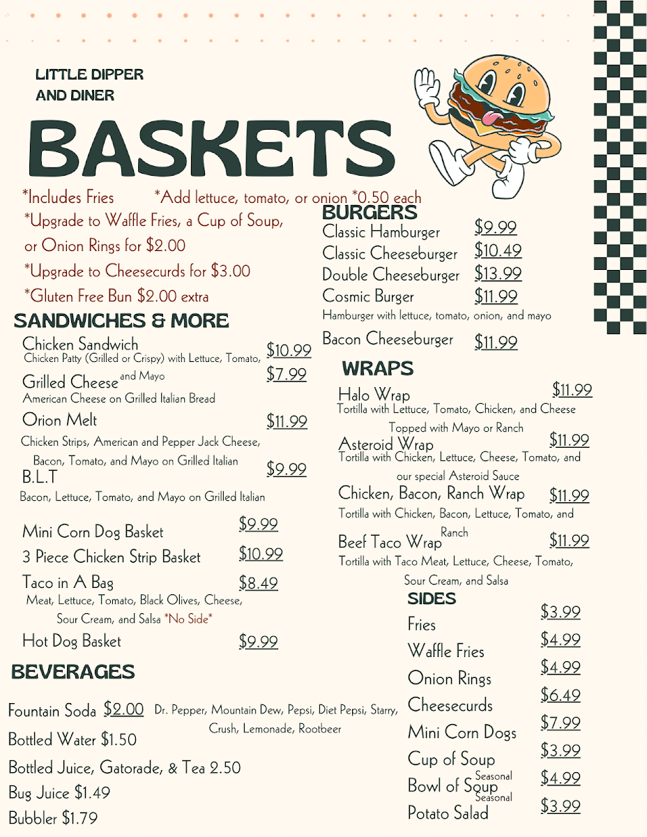 The Little Dipper And Diner Photo Menu 3