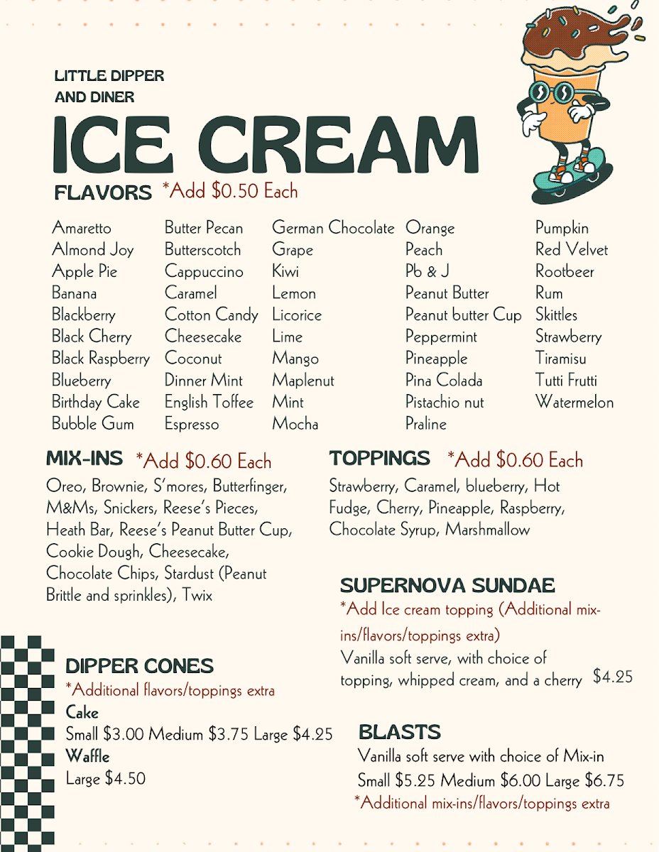 The Little Dipper And Diner Photo Menu 4