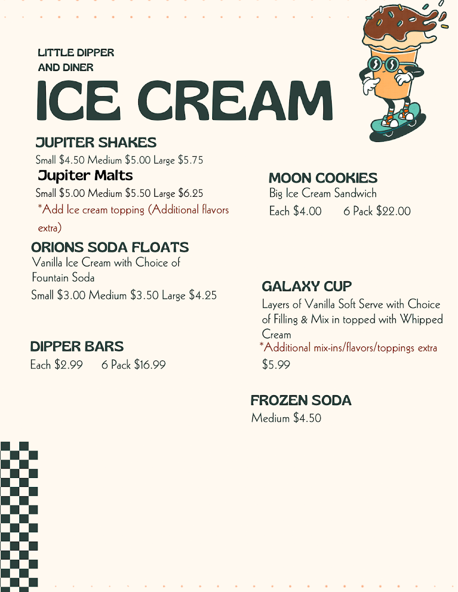 The Little Dipper And Diner Photo Menu 5