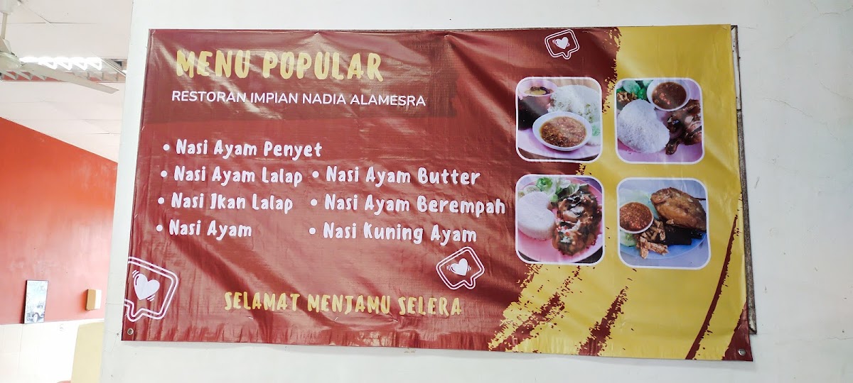 Impian Nadia Photo Menu 3