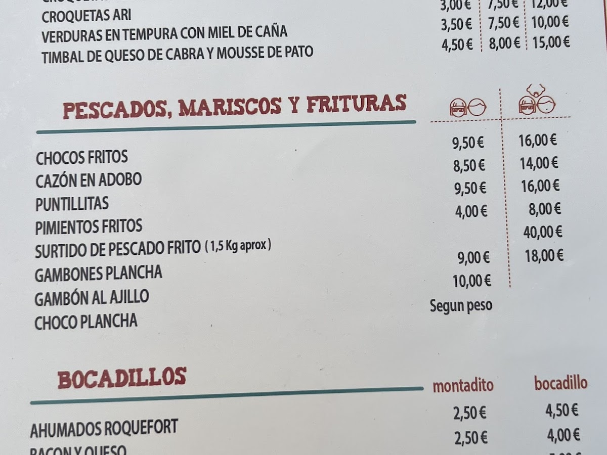 Restaurante La tapería de Ari Photo Menu 8