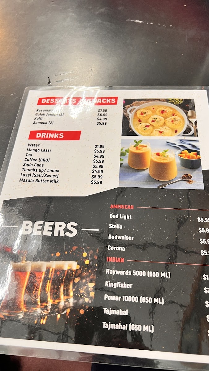 Hyderabad Biryani House Niagara Photo Menu 5