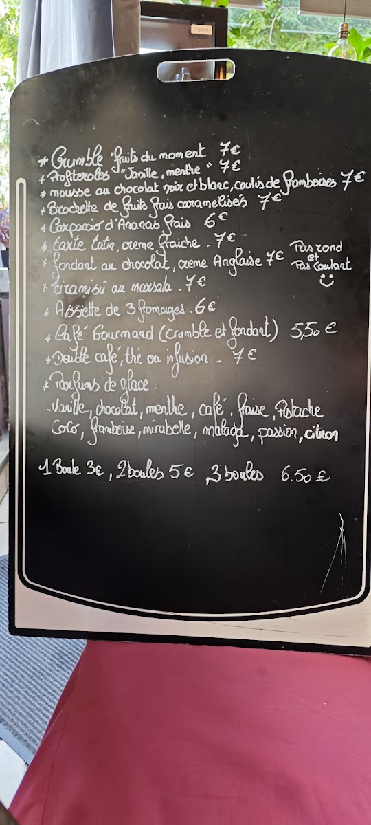 L'Éveil Photo Menu 5
