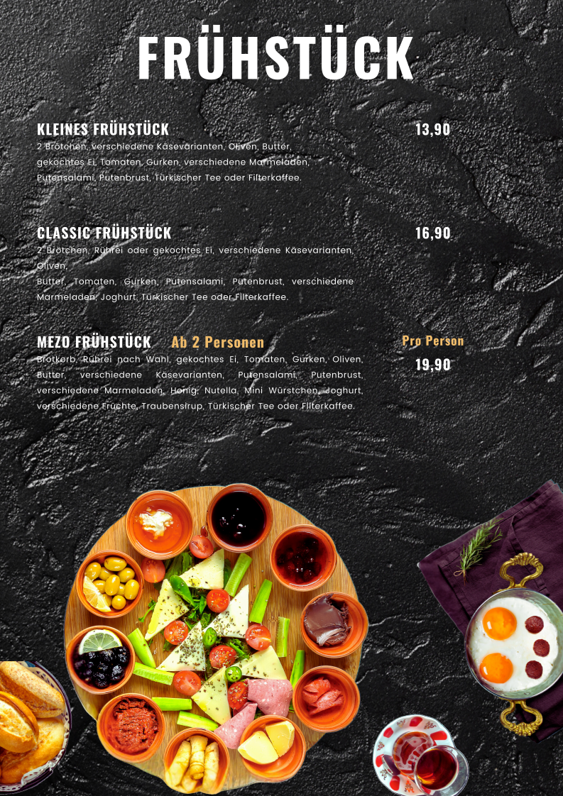 Café Mezo Photo Menu 5