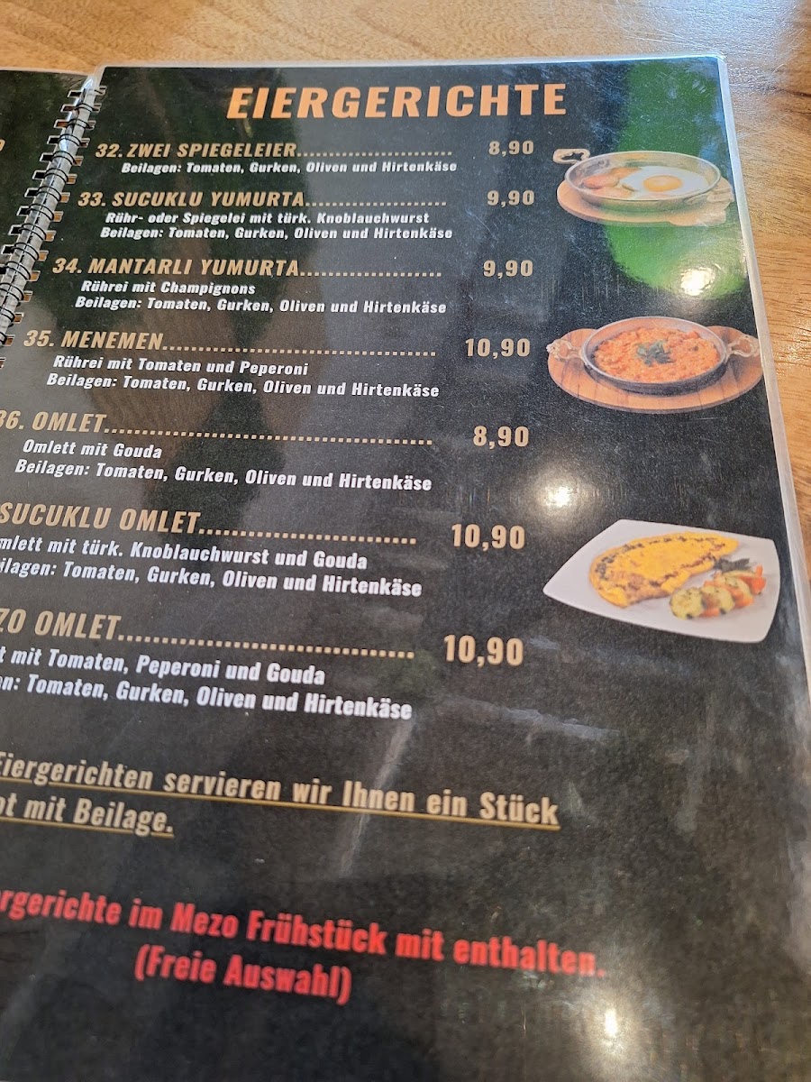 Café Mezo Photo Menu 9