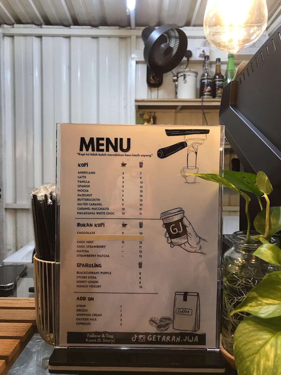 Getaran Jiwa Coffee Photo Menu 3