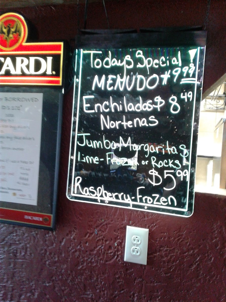 Pueblo Mexican Restaurant Photo Menu 9