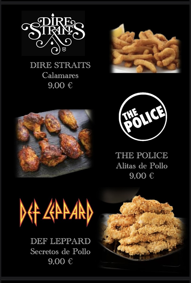 El Azogue Rock Photo Menu 6