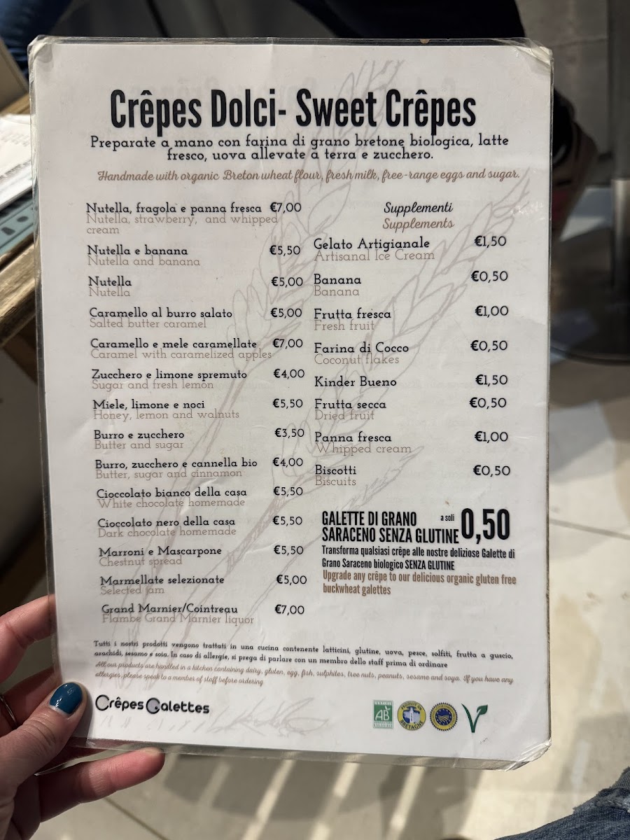 Crepes Galettes Photo Menu 3