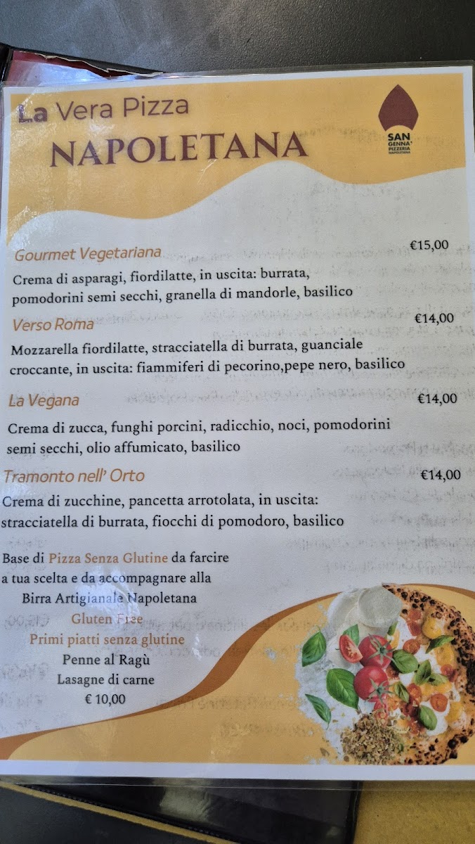 San Genna' Pizzeria Napoletana Photo Menu 6