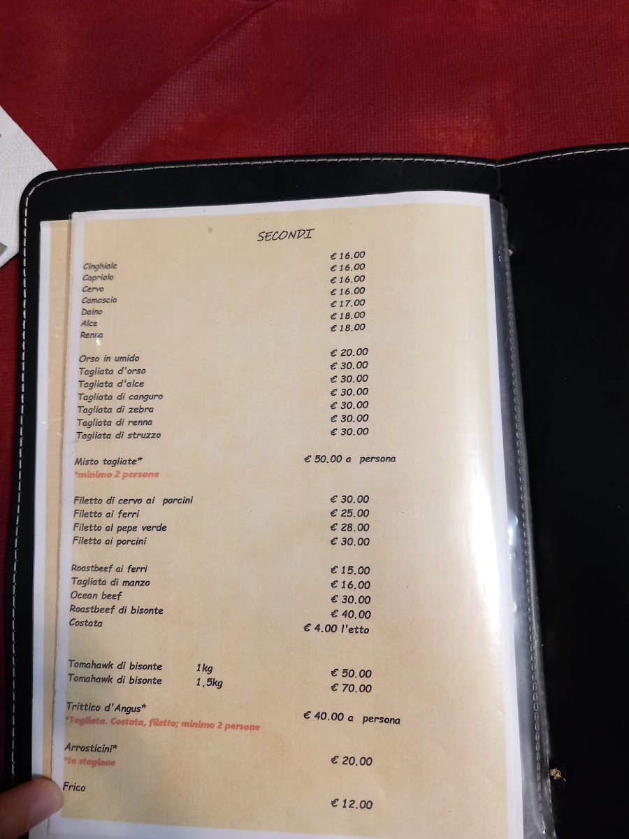 Locanda dall' orso / Restavracija pri Medvedu Photo Menu 3