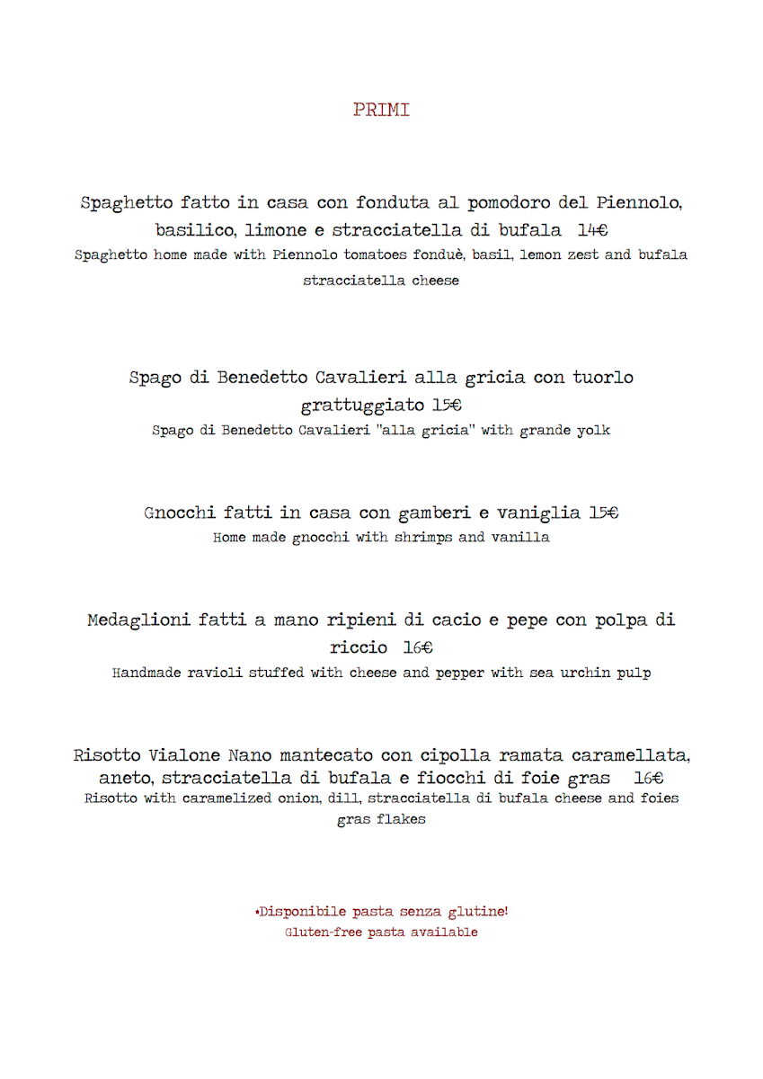 B Restaurant Photo Menu 3