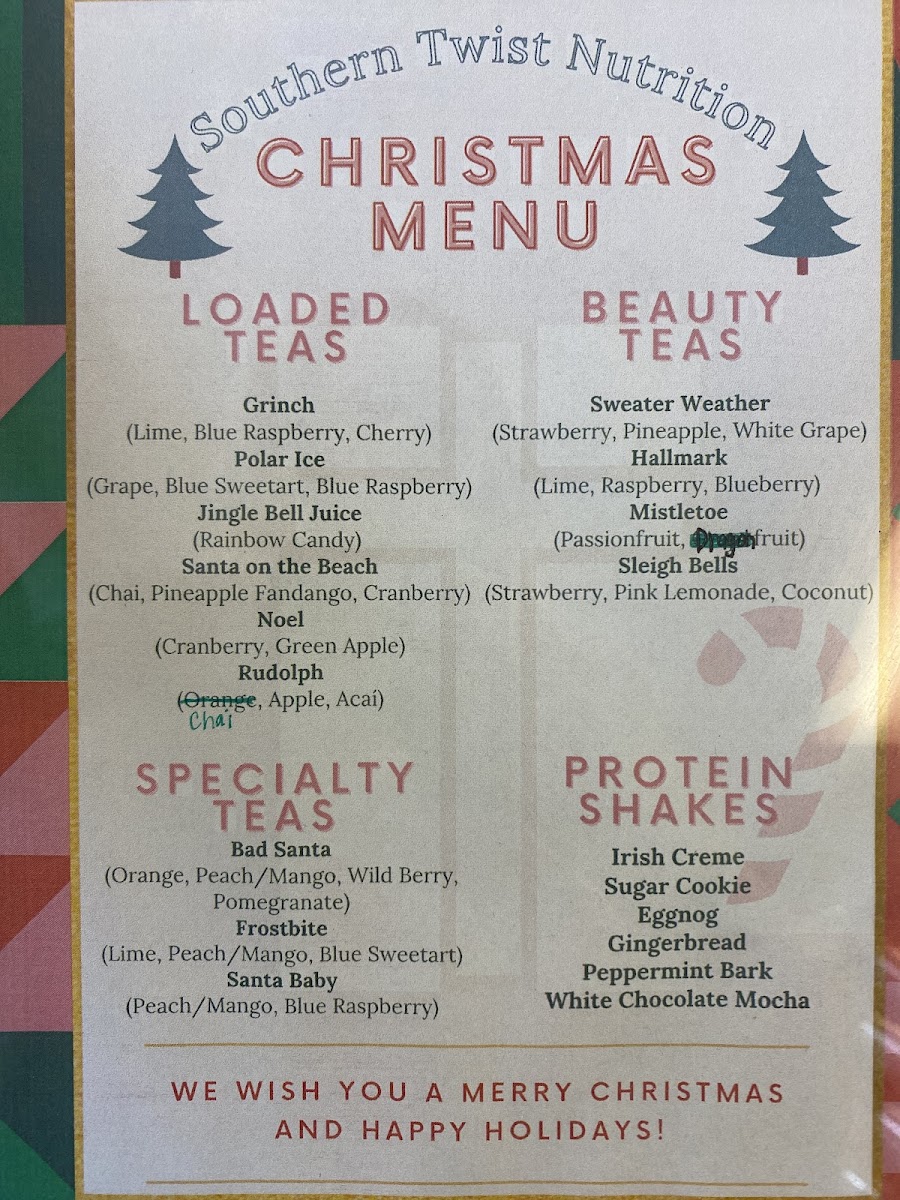 Southern Twist Nutrition Photo Menu 4