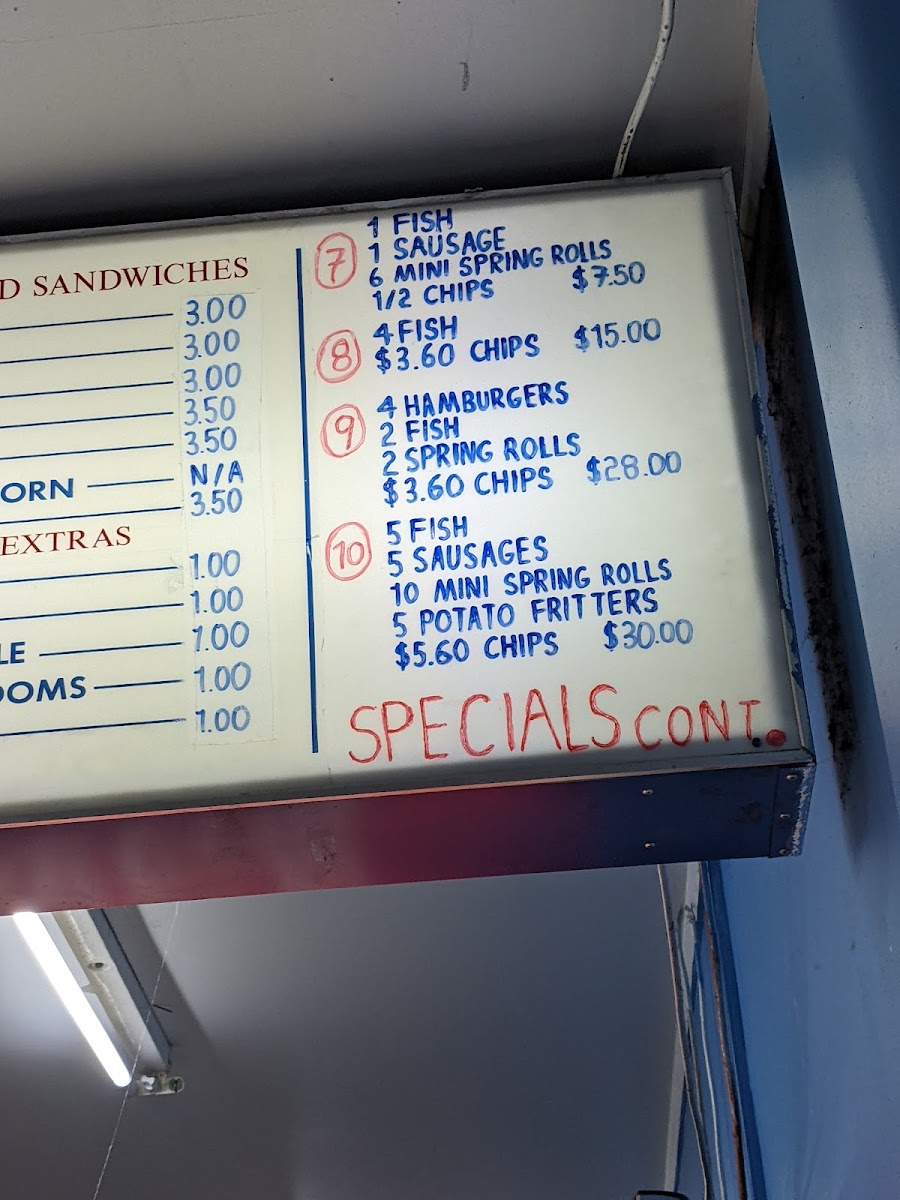 【Hamilton】Happy Takeaway Photo Menu 5