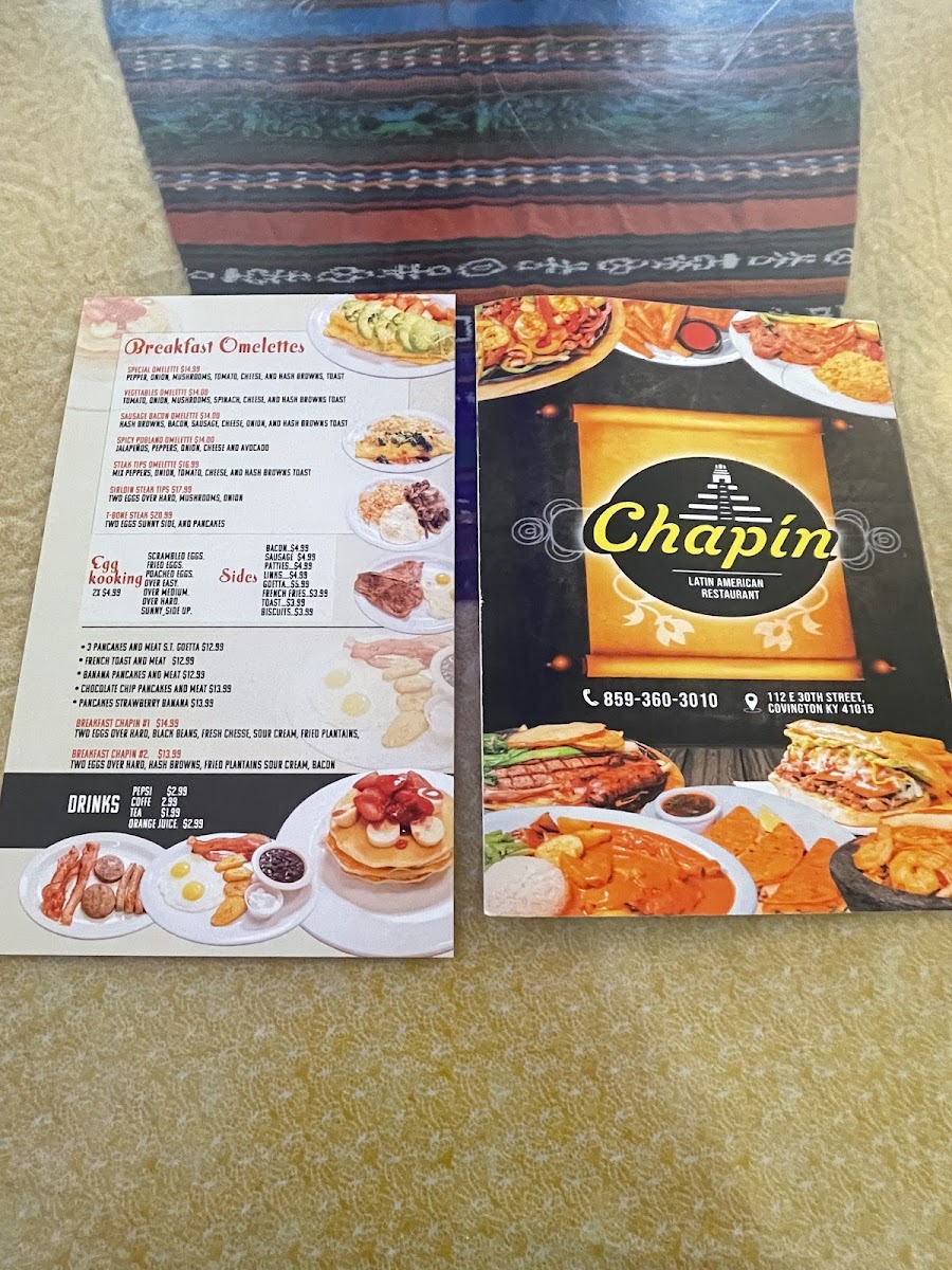 Restaurante Chapín Photo Menu 4