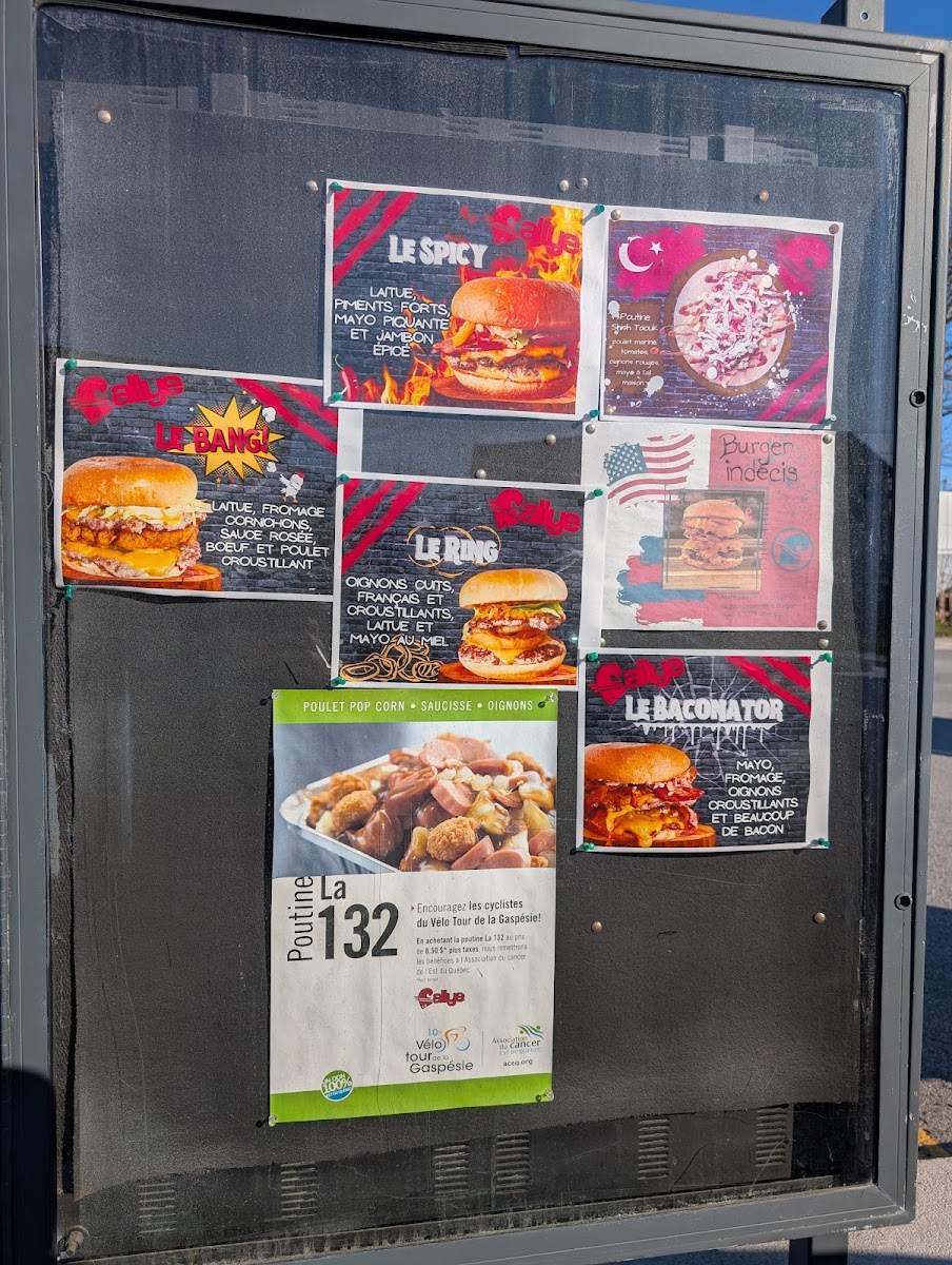 Cantine Le Rallye Photo Menu 1