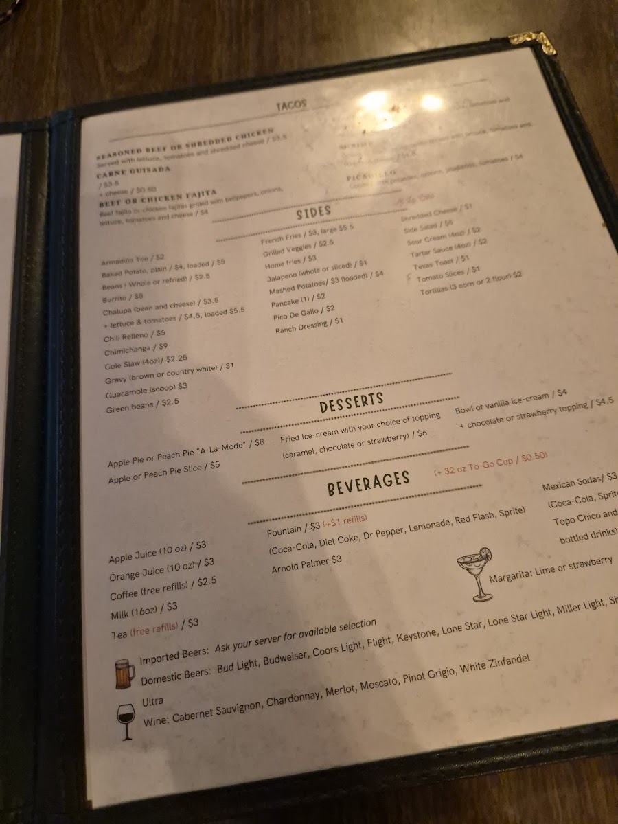 Cowboy's Restaurant Photo Menu 7