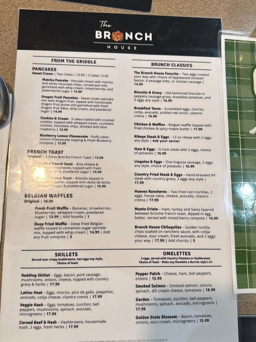 The Brunch House Photo Menu 10