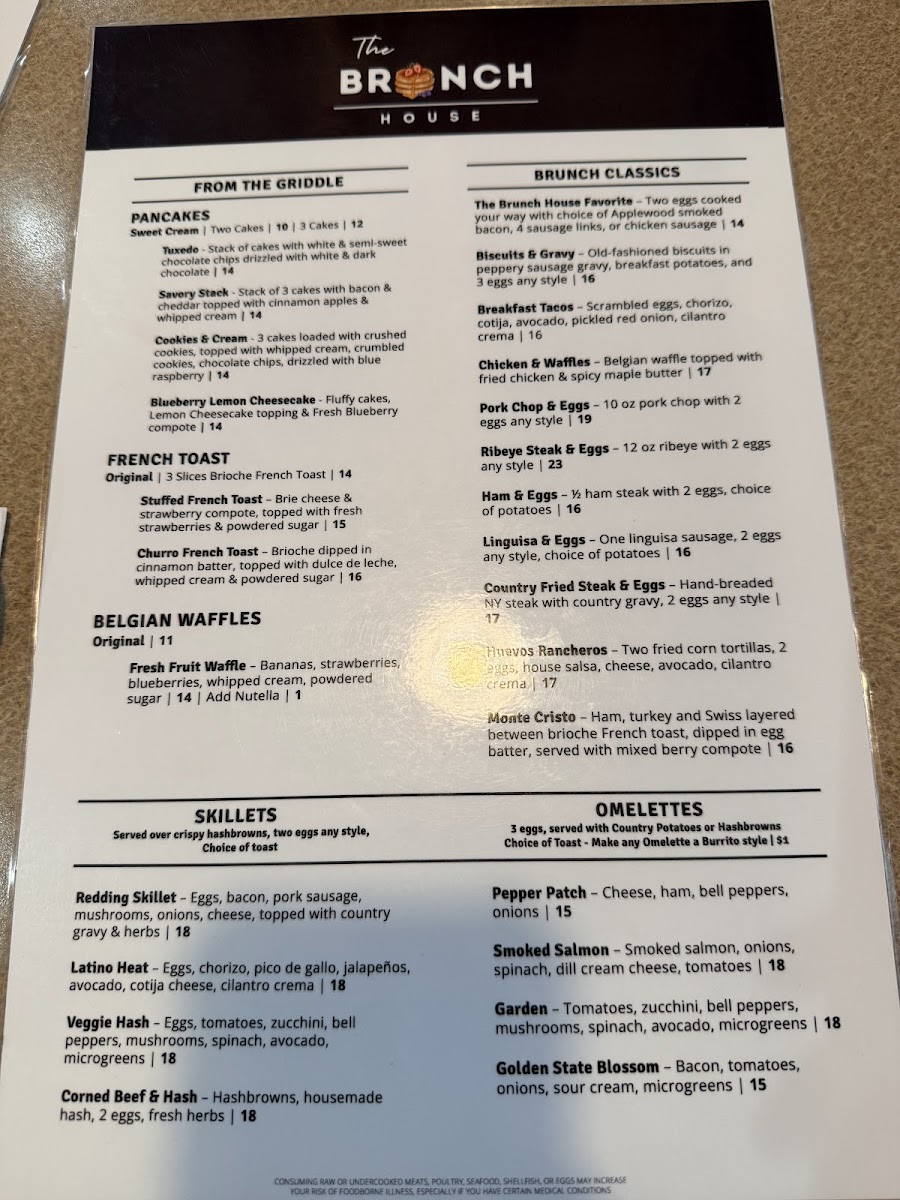 The Brunch House Photo Menu 9