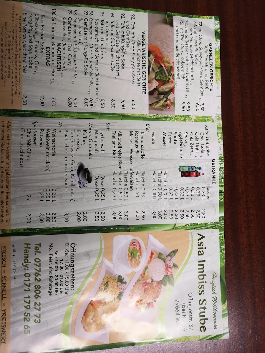 Asia-Imbiss-Stube Photo Menu 7