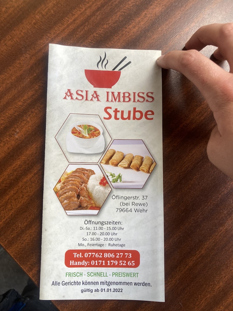 Asia-Imbiss-Stube Photo Menu 8