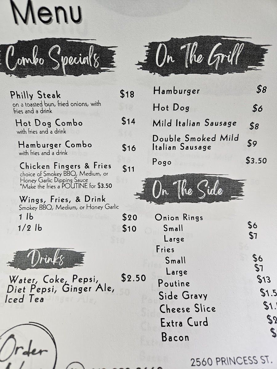 The Doghouse Photo Menu 1