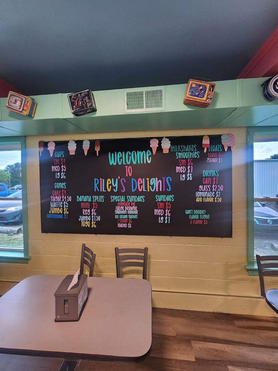 Riley’s Delights Photo Menu 4