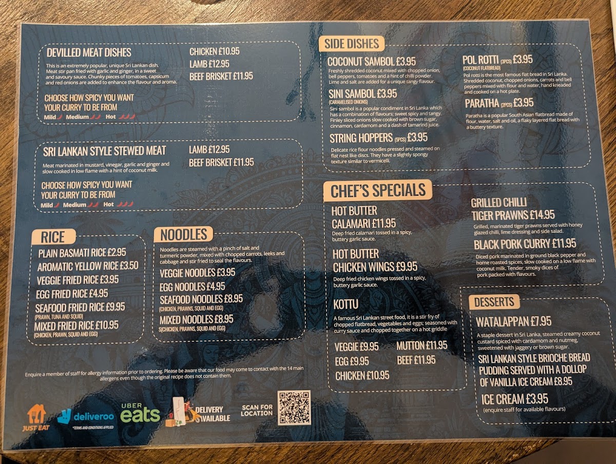 Kai Restaurant Cafe Bar Photo Menu 3