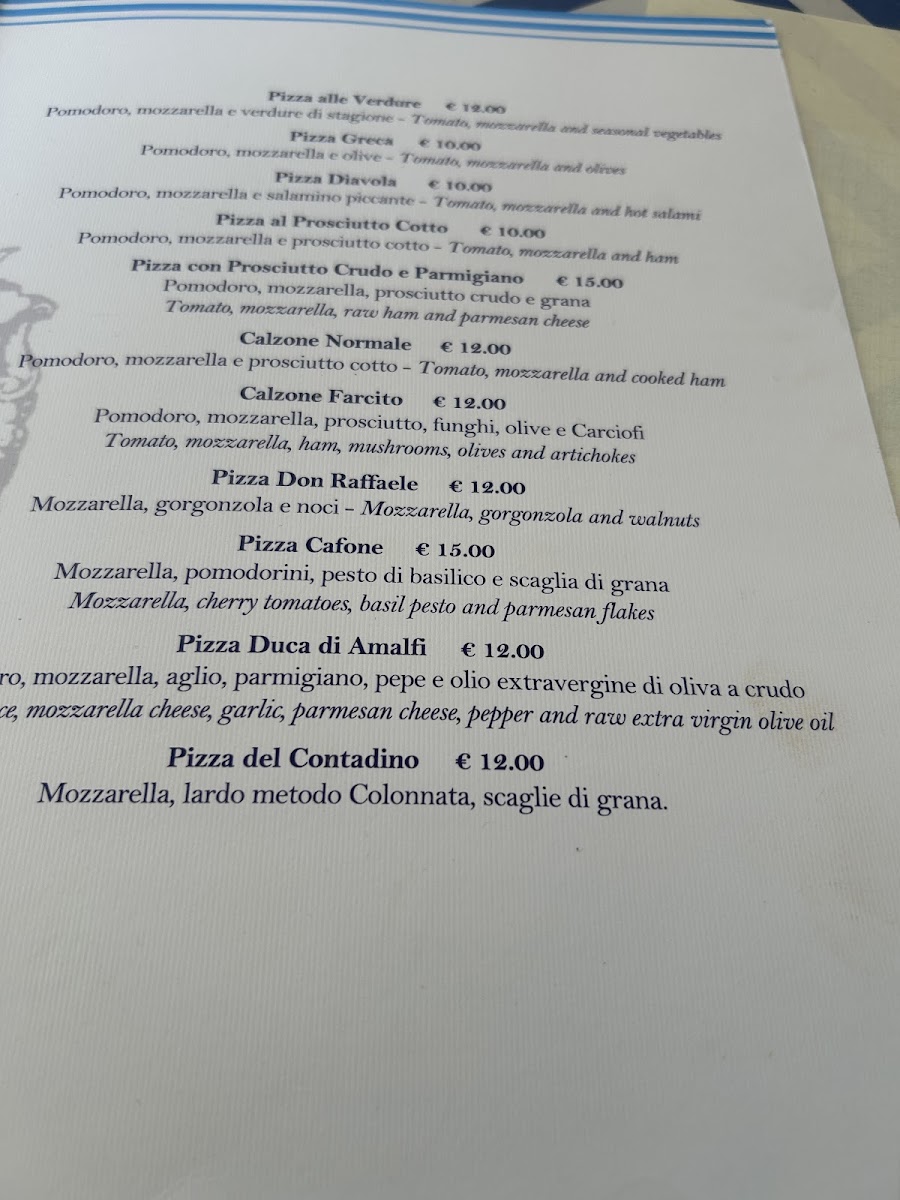 Le Palme Photo Menu 4