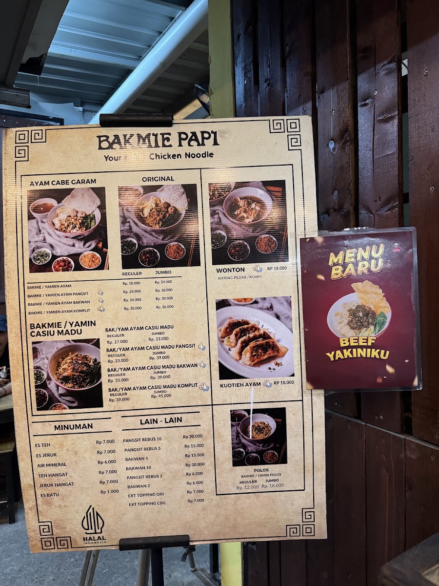 Bakmie Papi Photo Menu 5