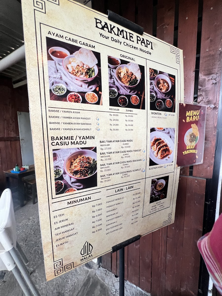 Bakmie Papi Photo Menu 7