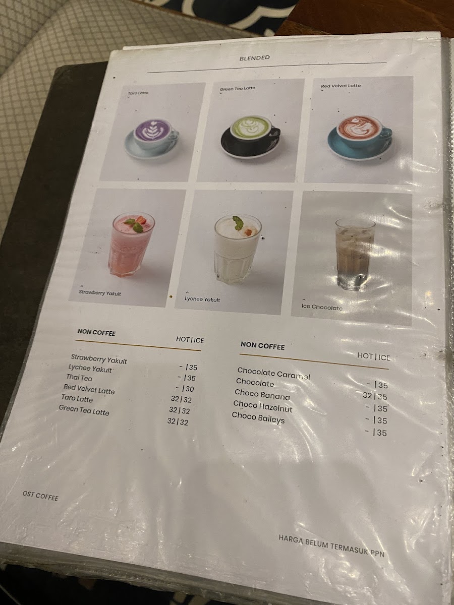 Ost Coffee MERR Photo Menu 2