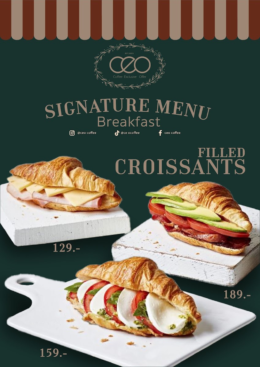 ร้าน CEO Coffee Photo Menu 8