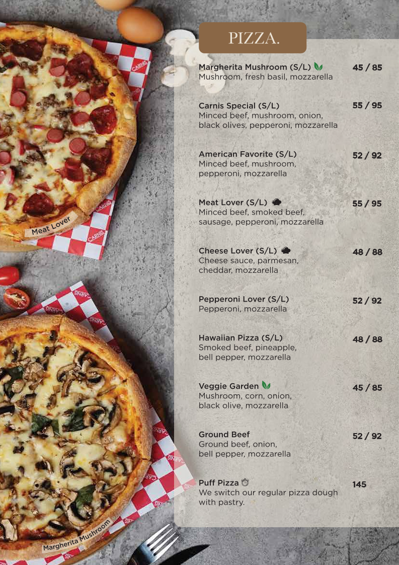 CARNIS Photo Menu 4
