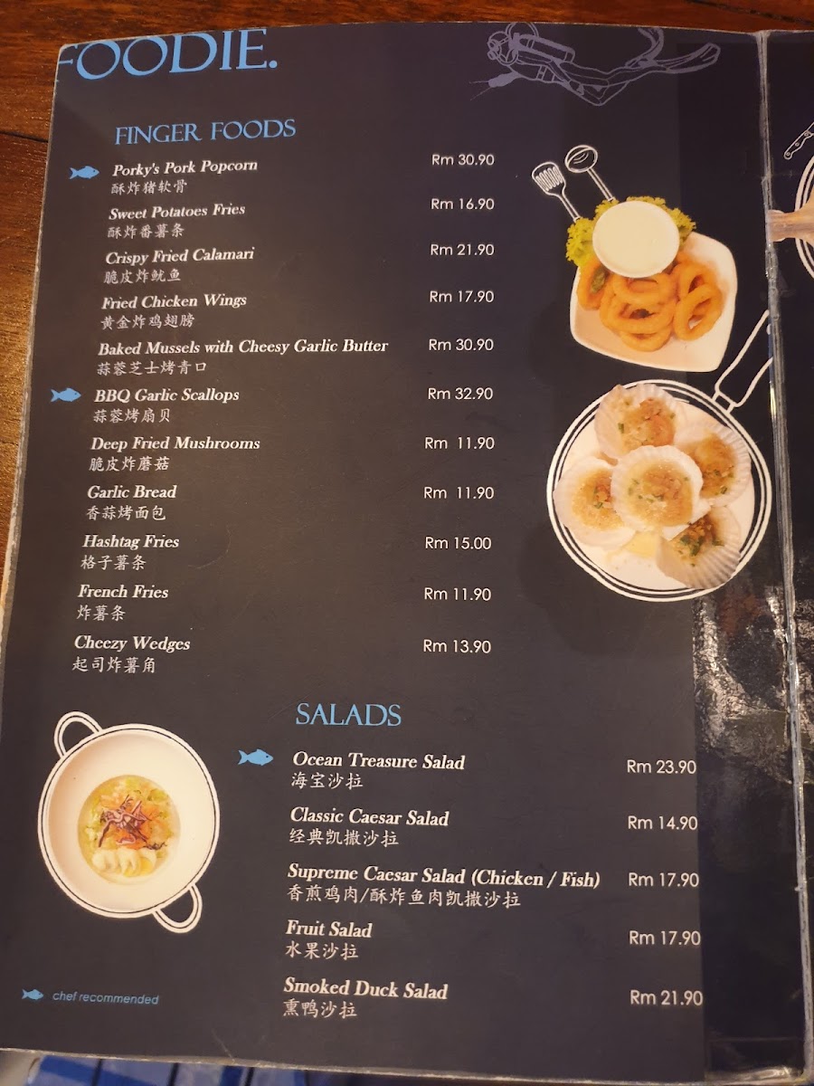 Dive Cafe & Grill Photo Menu 6