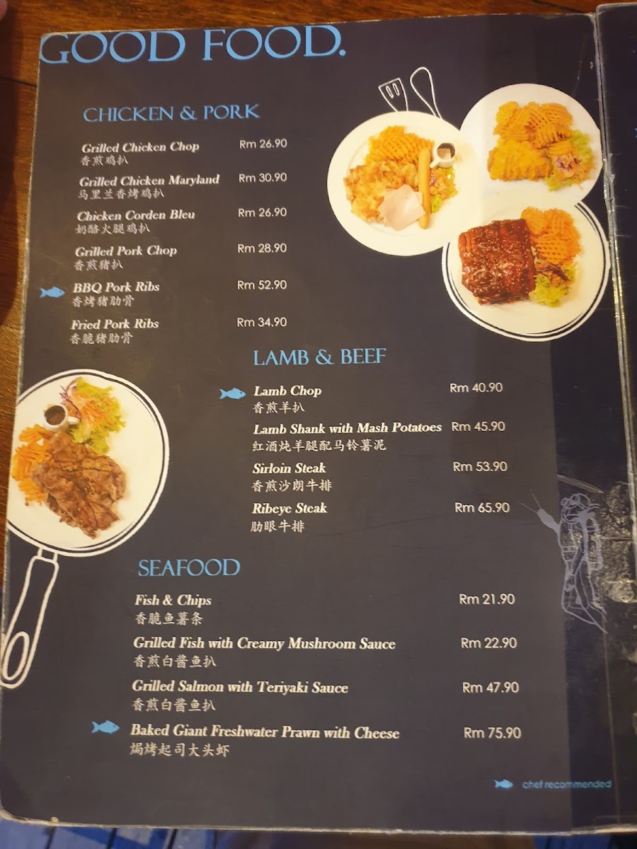 Dive Cafe & Grill Photo Menu 7