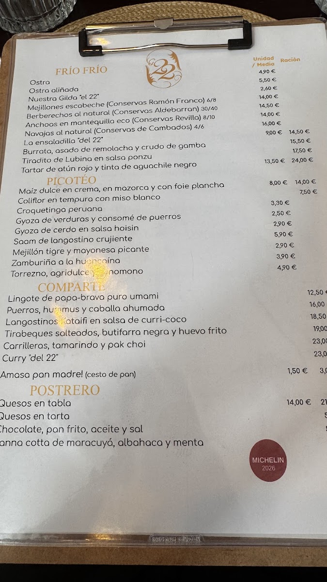 El 22 Photo Menu 6