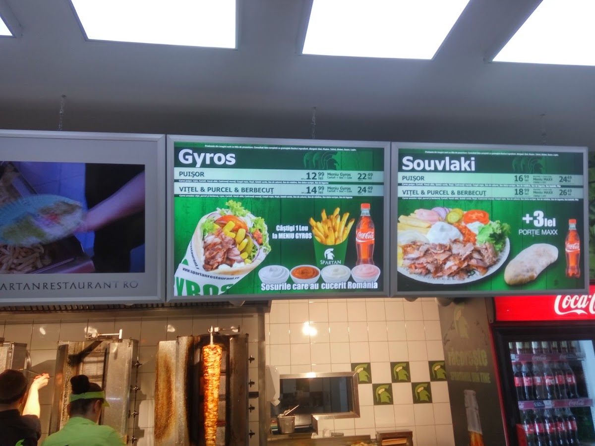 Spartan Iulius Mall Suceava Photo Menu 1
