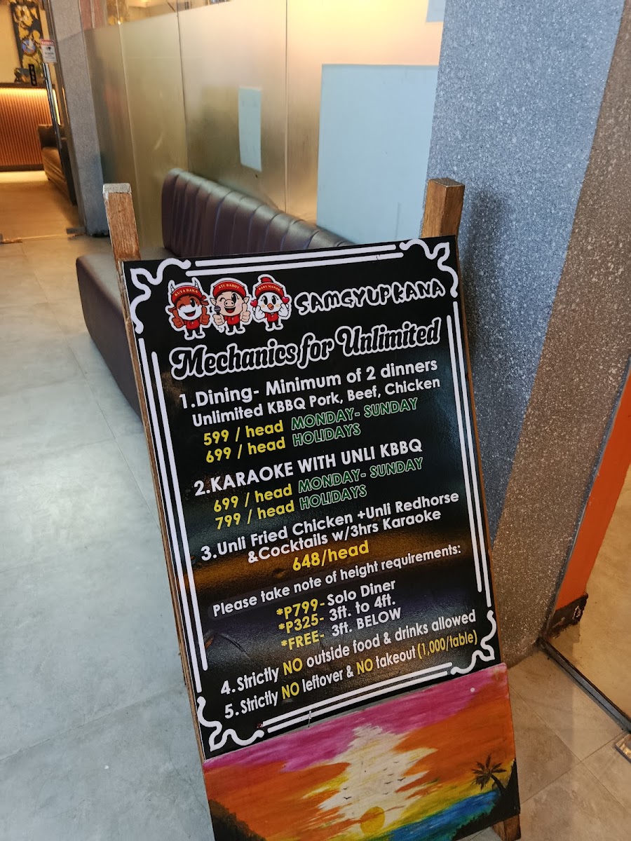 Samgyupkana Malate Photo Menu 10