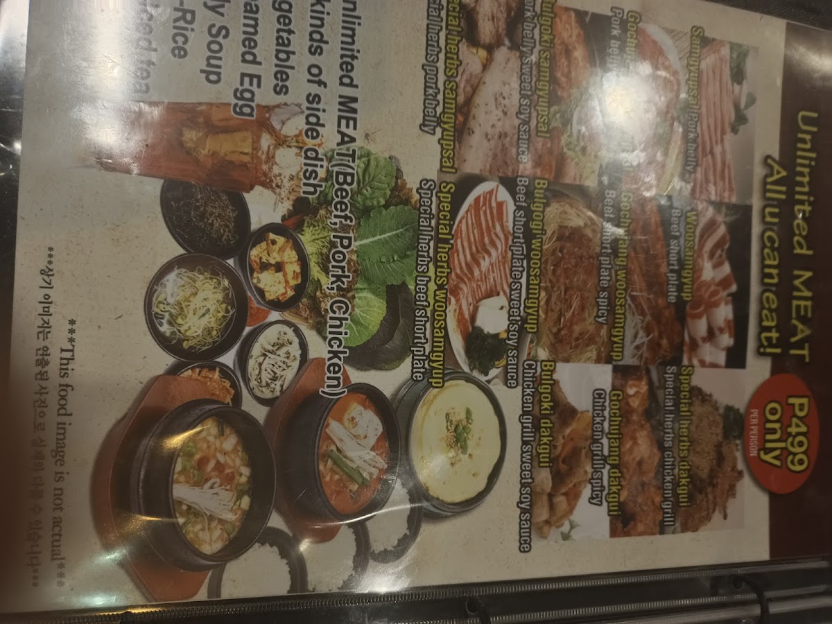 Samgyupkana Malate Photo Menu 9