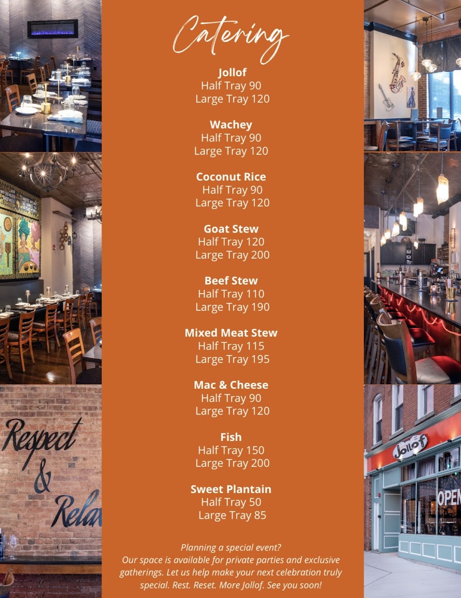 Just Jollof Kitchen Photo Menu 7